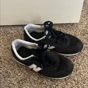 New Balance Black and White Sneakers